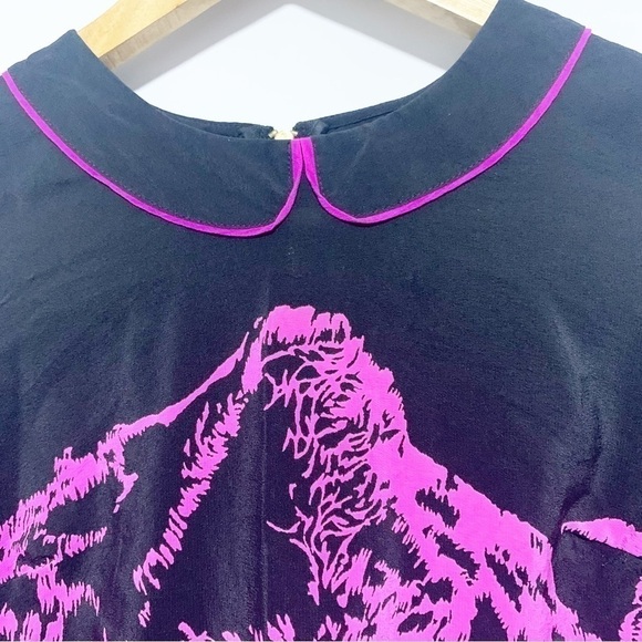 Juicy Couture 100% silk mini dress size 0 - Picture 5 of 11